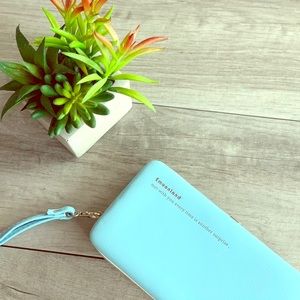 Light Blue Wallet